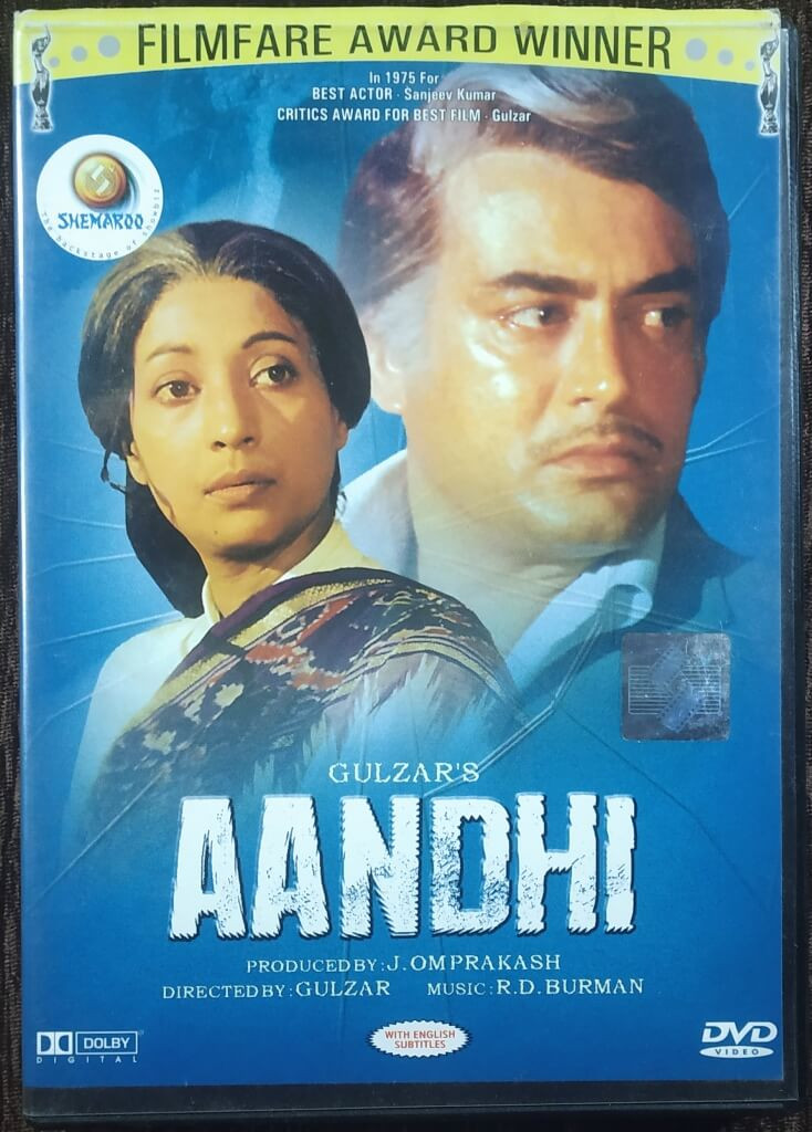 Aandhi (1975) Gulzar Pre-Owned Shemaroo Single DVD