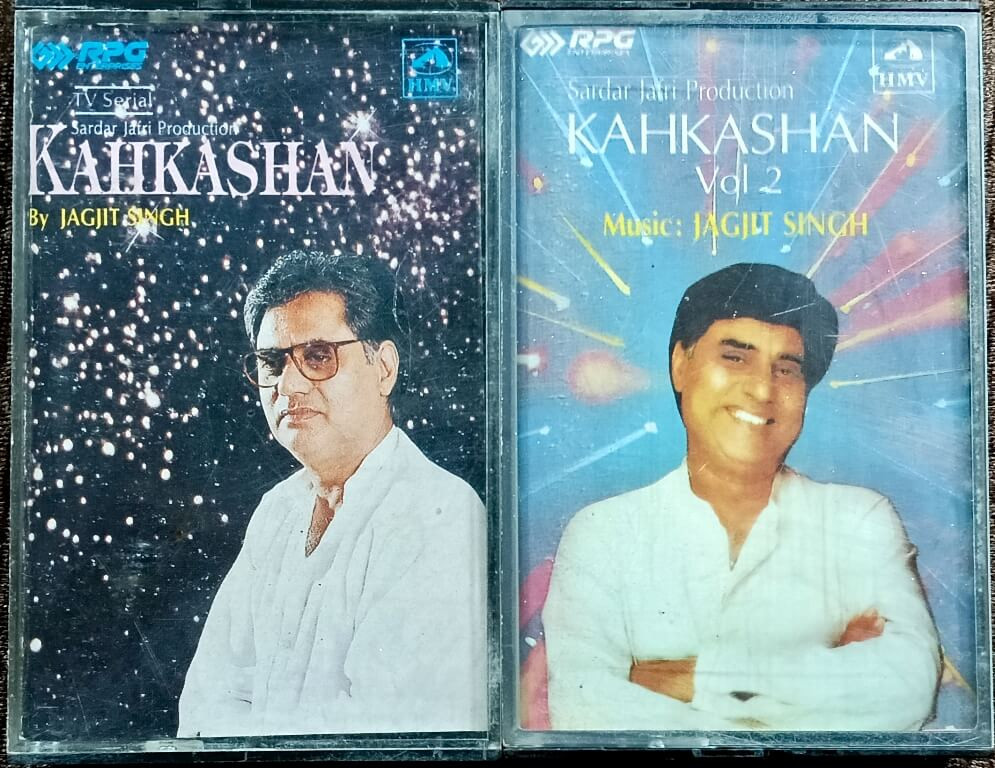 Jagjit Singh – Kahkashan (Vol.1 & 2) ( 1991) Ghazal Album Pre Owned HMV Double Audio cassette Set
