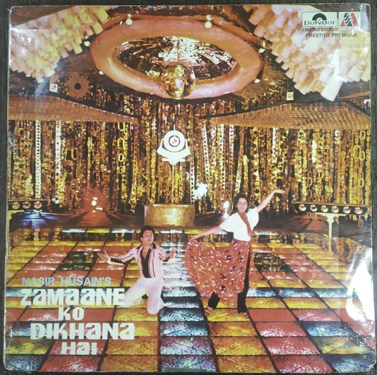 Zamaane Ko Dikhana Hai (1981) R. D. Burman Pre-Owned Music India Vinyl, 12" LP Record