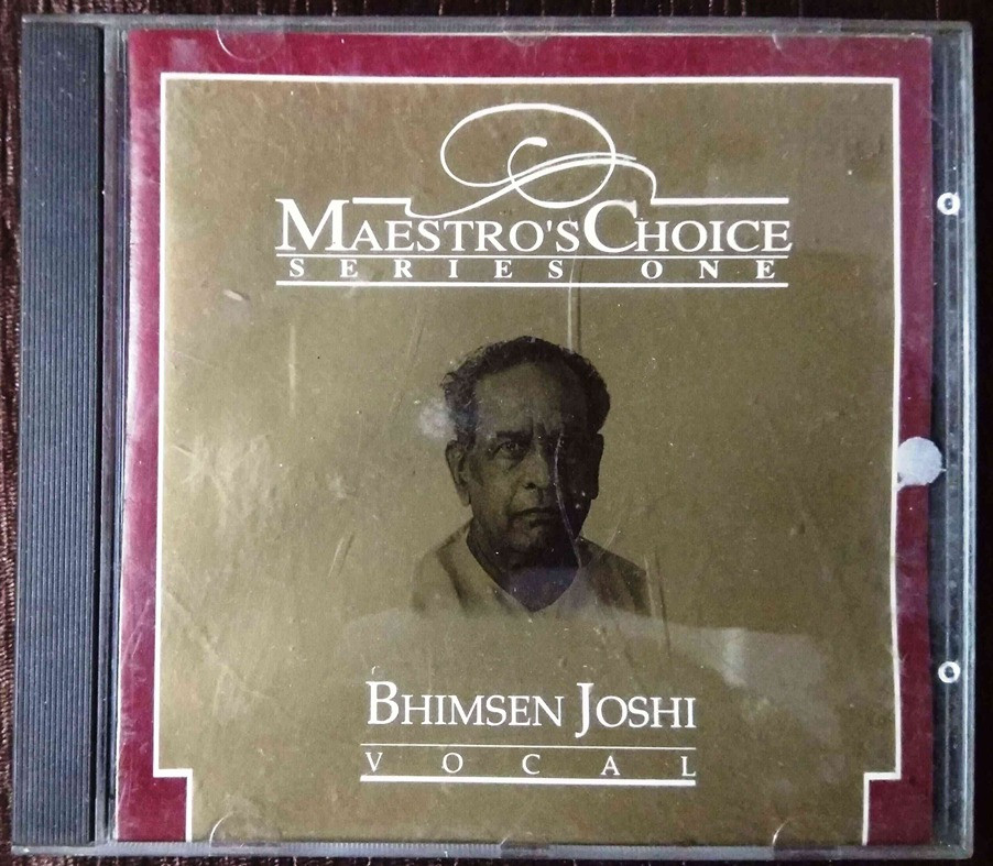 Bhimsen Joshi -Vocal - Maestro's Choice Series One (1991) Pre-Owned Music Today Audio CD