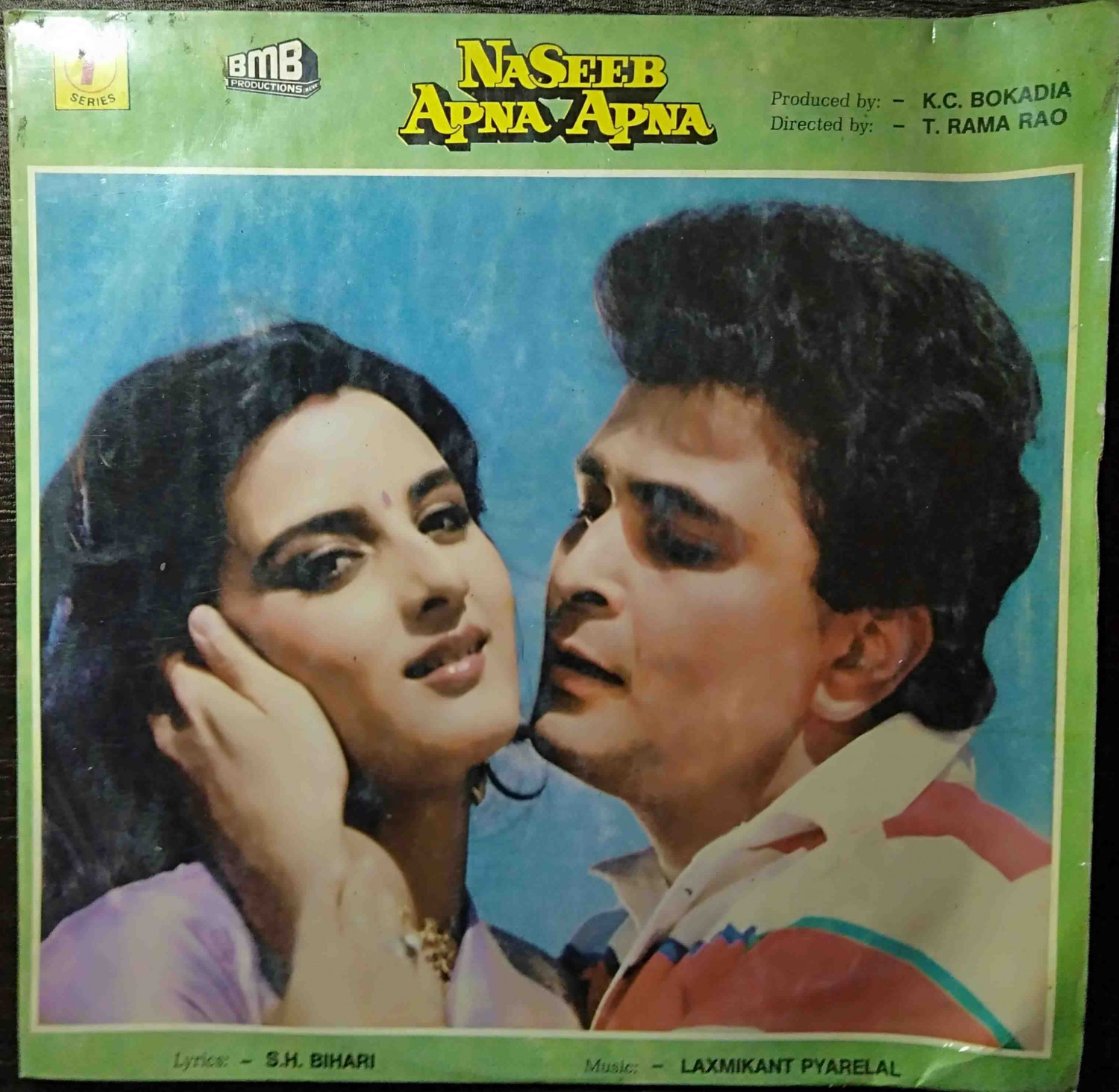 Naseeb Apna Apna (1986) Laxmikant-Pyarelal Pre-Owned Vinyl, 12" LP Record