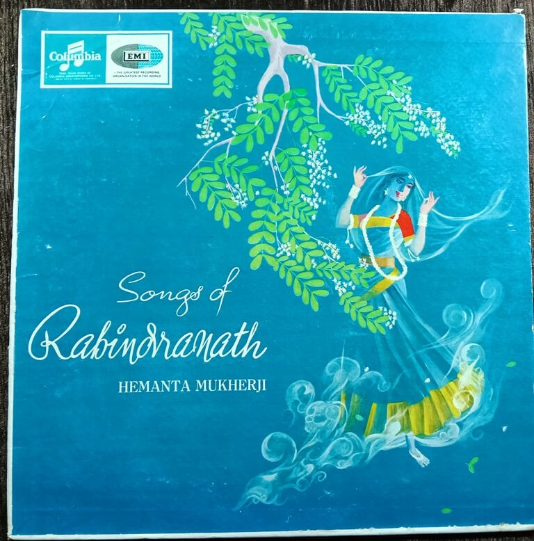 Hemanta Mukherji – Songs Of Rabindranath (1965) Rabindranath Tagore Pre-Owned Columbia Vinyl, 12" LP Record