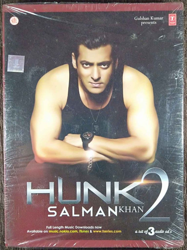 Salman Khan - Hunk 2 (2013) Compilation Pre-Owned T-Series Triple Audio CD