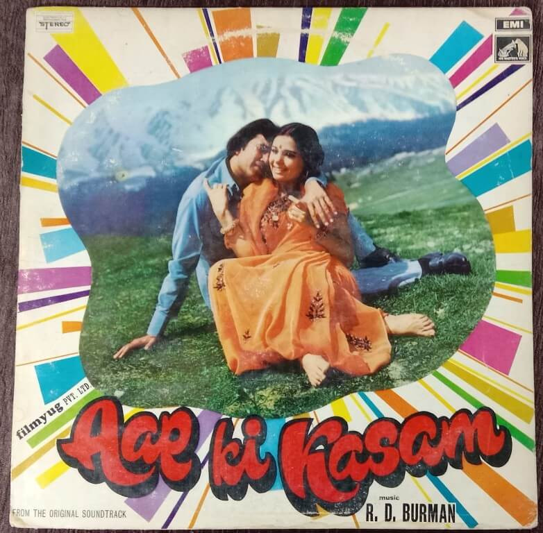 Aap Ki Kasam (1974) Rahul Dev Burman Pre-Owned Vinyl, 12" HMV LP Record
