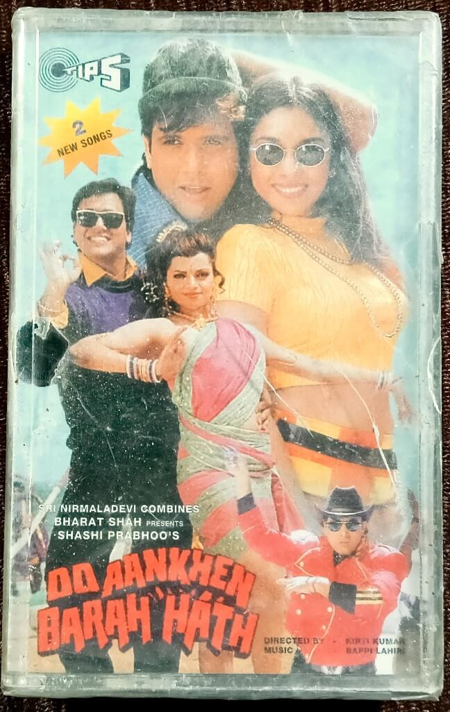 Do Aankhen Bara Hath (1994) Bappi Lahiri Pre-Owned Tips Audio Cassette