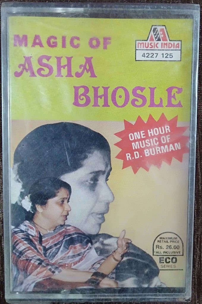 Asha Bhosle - Magic Of Asha Bhosle (1986) R.D. Burman Pre-Owned Music India Audio Cassette