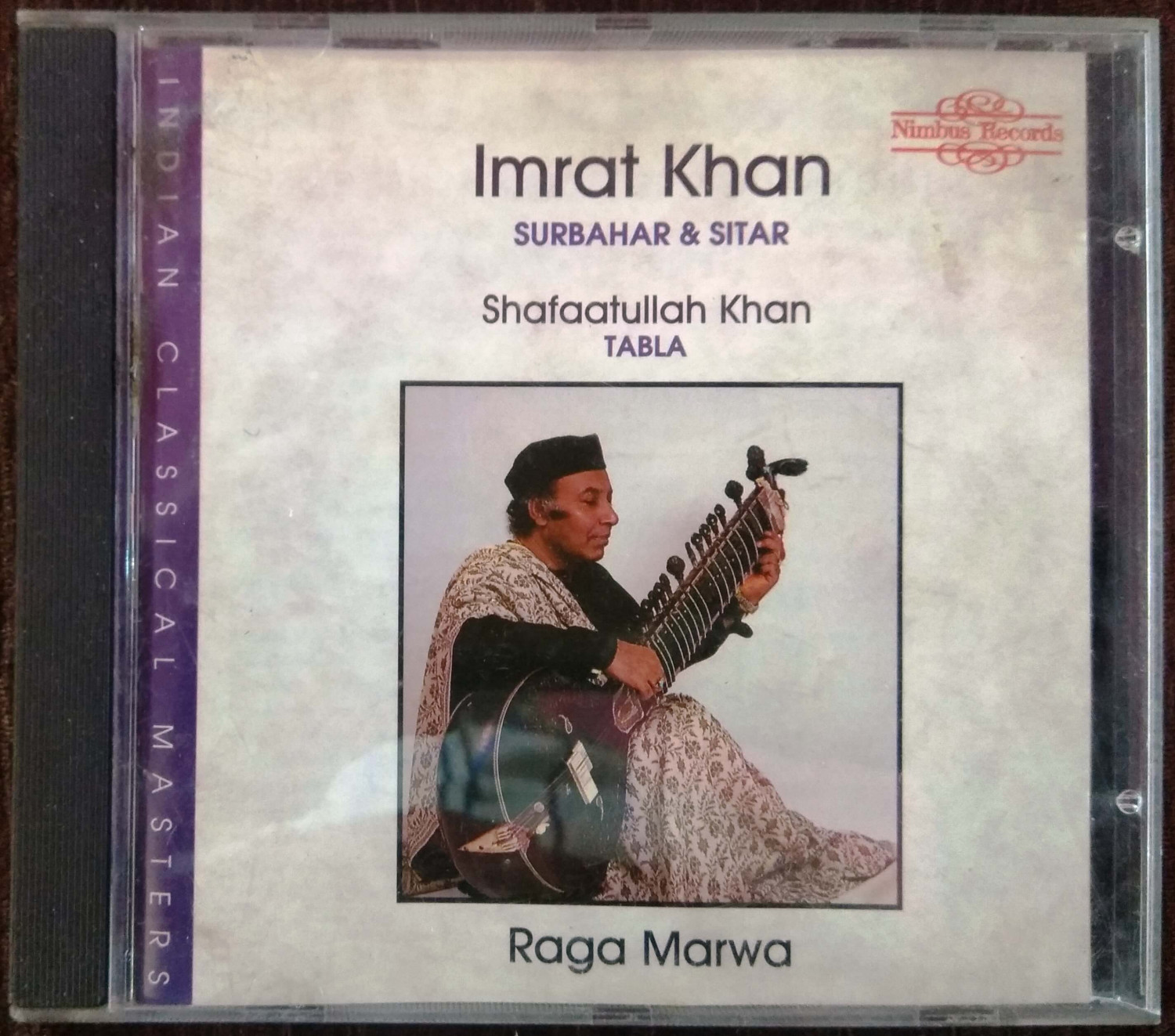 Imrat Khan – Raga Marwa (1992) Traditional Pre-Owned Nimbus Records Audio CD