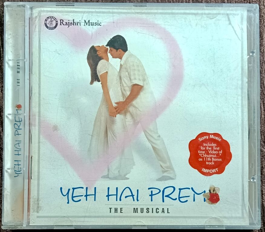 Yeh Hai Prem - The Musical (1998) Milind M. Ingle Pre-Owned Rajshri Music Audio CD