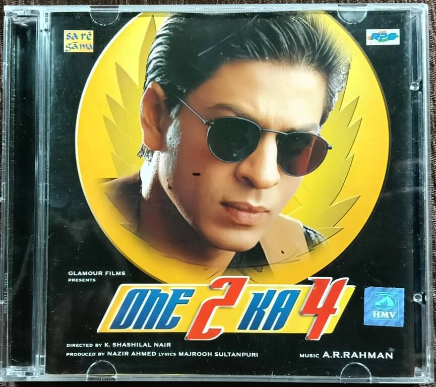 One 2 Ka 4 (2000) A.R. Rahman Pre-Owned Sa Re Ga Ma - RPG Audio CD
