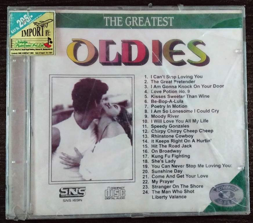 The Greatest Oldies Vol 2 Pre-Owned SNS Audio CD