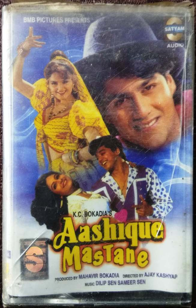 Aashique Mastane (1995) Dilip Sen-Sameer Sen Pre-Owned Satyam Audio Audio Cassette