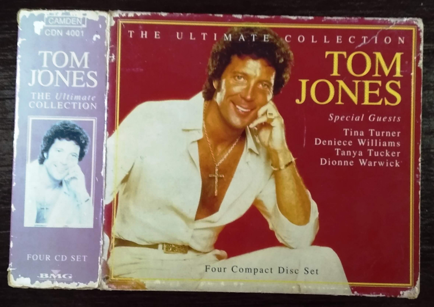 Tom Jones – The Ultimate Collection (1997) Pre-Owned Camden, BMG Imported Four Audio CD