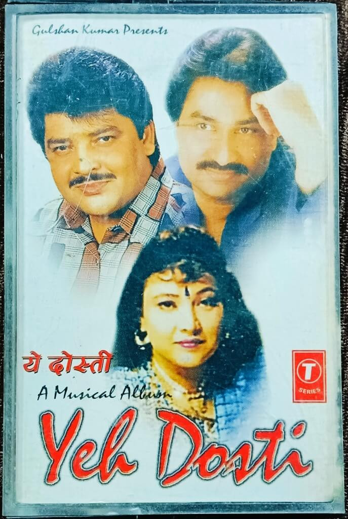 Kumar Sanu, Udit Nayan & Deepa Narayan – Yeh Dosti (A Musical Album) (1998) Music by Ghulam Ali & Lyrics by Asad Ajmeri Pre-Owned T-Series Audio Cassette