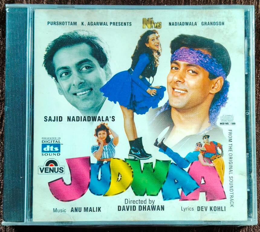 Judwaa (1996) Anu Malik Pre-Owned Venus Audio CD