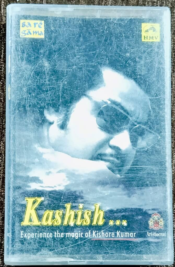 Kishore Kumar - Kashish... Experience the magic of Kishore Kumar (2001) Bollywood OST Compilation Pre-Owned HMV Audio Cassette
