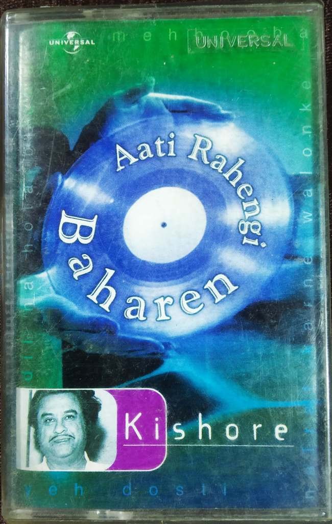 AC-VMW-003132 Kishore Kumar-Aati Rahengi Baharen-DOSTI Remixed Kishore Kumar & Amit Bollywood OST Compilation (2001) Various Pre-Owned Universal Audio Cassette