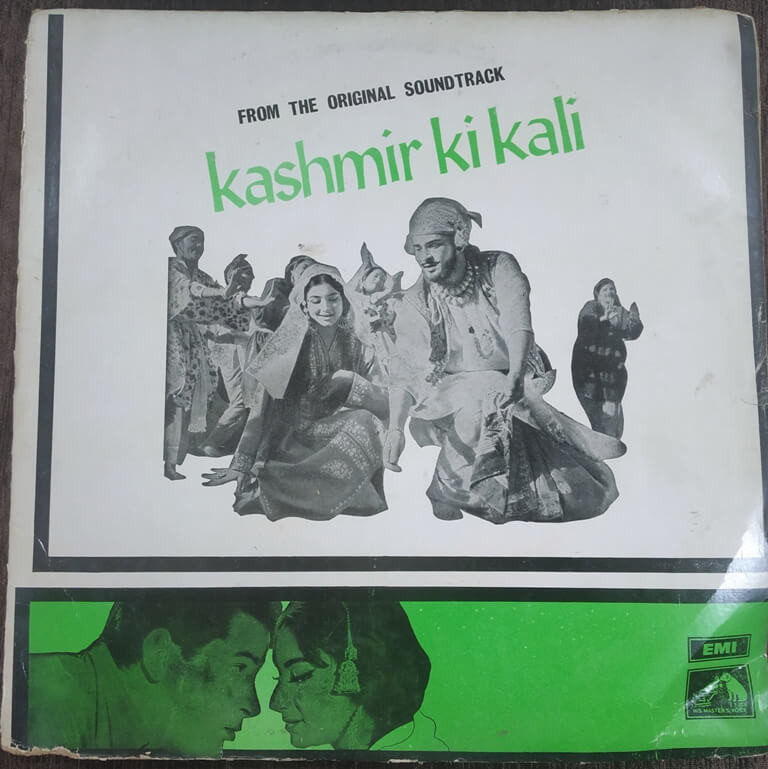 Kashmir Ki Kali (1964) O. P. Nayyar Pre-Owned HMV Vinyl, 12" LP Record