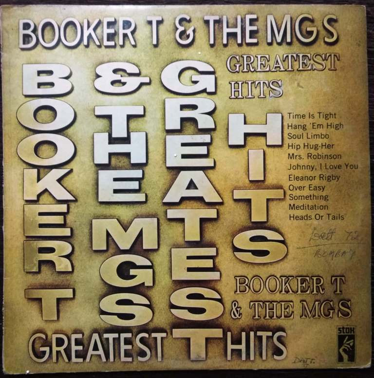 Booker T & The MG's – Greatest Hits (1971) Pre-Owned Vinyl, 12" LP Record