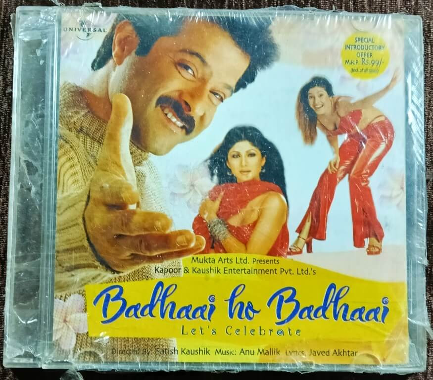 Badhaai Ho Badhaai (Let's Celebrate) (2002) Anu Malik Pre-Owned Universal Audio CD