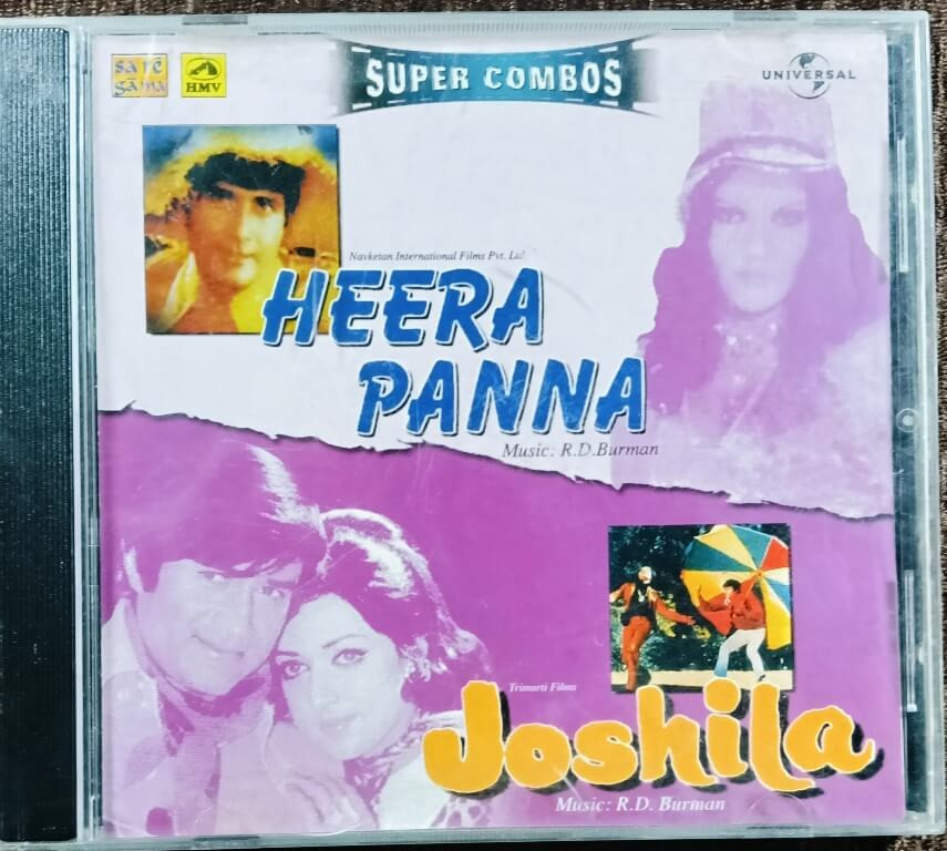 Heera Panna (1973) R. D. Burman / Joshila (1973) R. D. Burman Pre-Owned Universal - HMV Super Combo Edition Audio CD