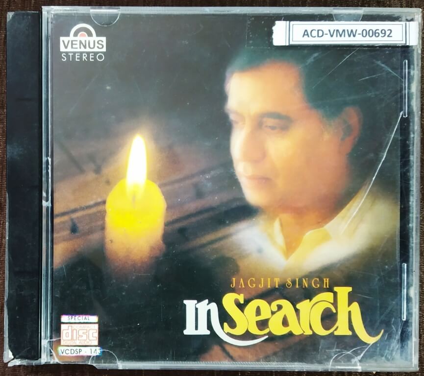 Jagjit Singh - In Search (2007) Jagjit Singh Pre-Owned Venus, Melody Audio CD