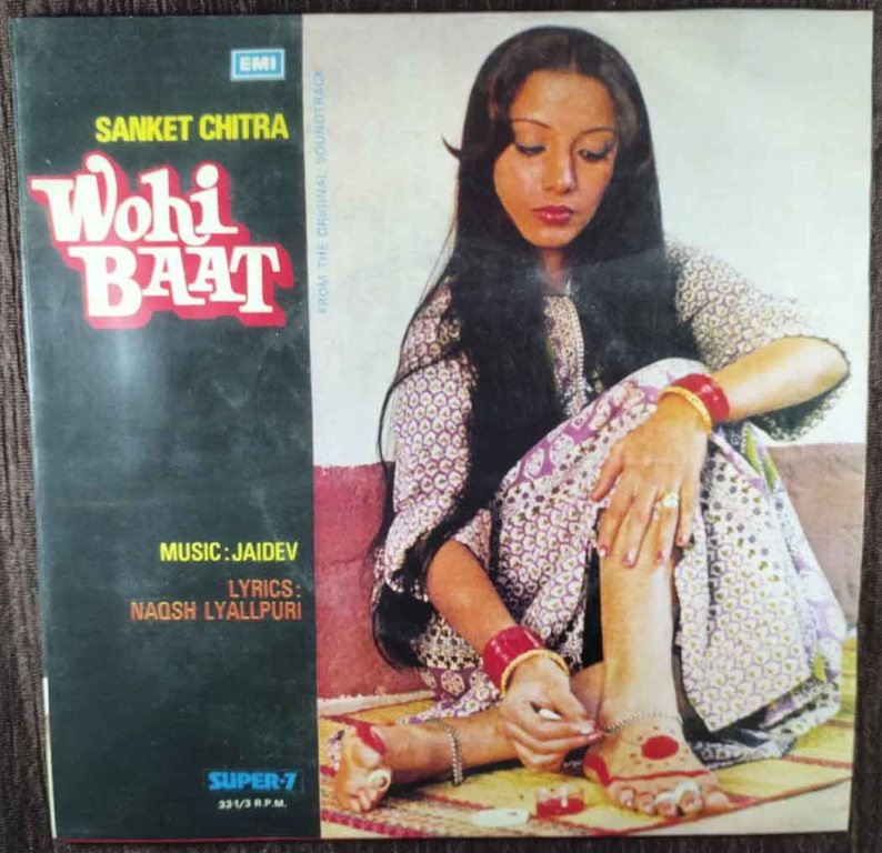 Wohi Baat (1977) Jaidev Pre-Owned Vinyl, Super 7" EP Record
