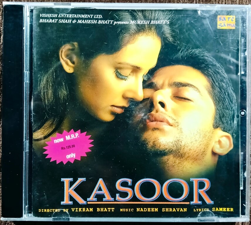 Kasoor (2001) Nadeem-Shravan Pre-Owned Sa Re Ga Ma, RPG Audio CD