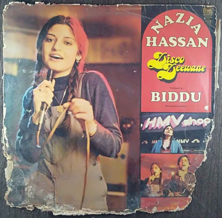 Nazia Hassan, Biddu - Disco Deewane (1981) Biddu , Zoheb Pre-Owned Vinyl, 12" LP Record