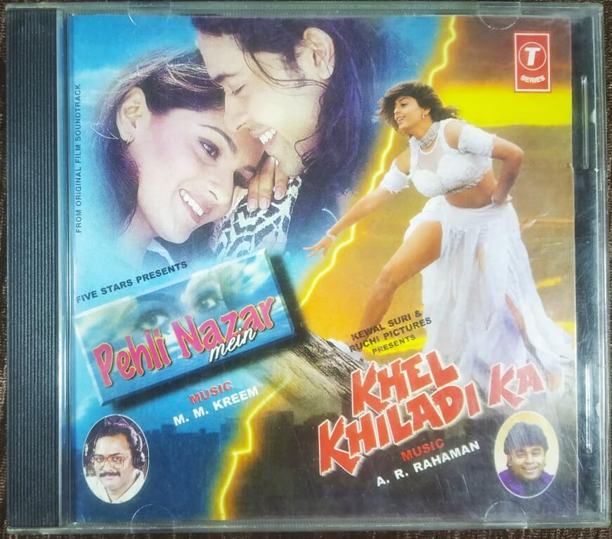 Khel Khiladi Ka (1996) A. R. Rahaman / Pehli Nazar Mein (1996) M. M. Kreem Pre-Owned T-Series Audio CD
