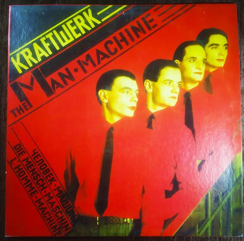 Kraftwerk – The Man • Machine (1978) Schneider, Bartos, Hutter Pre-Owned Vinyl, 12" Capitol LP Record