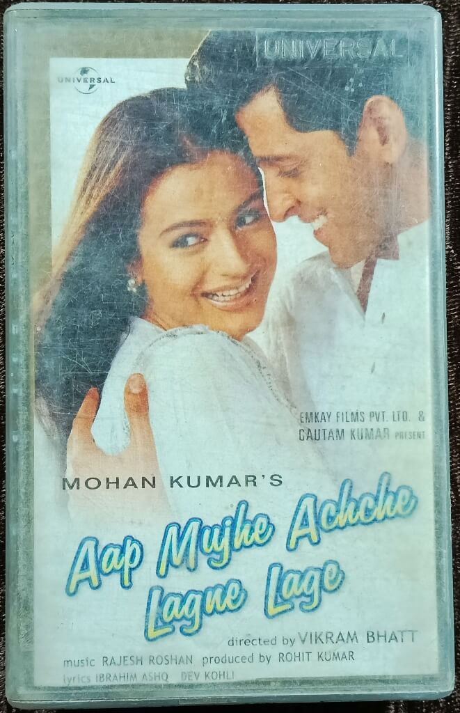 Aap Mujhe Achche Lagne Lage (2002) Rajesh Roshan Pre-Owned Universal Audio Cassette