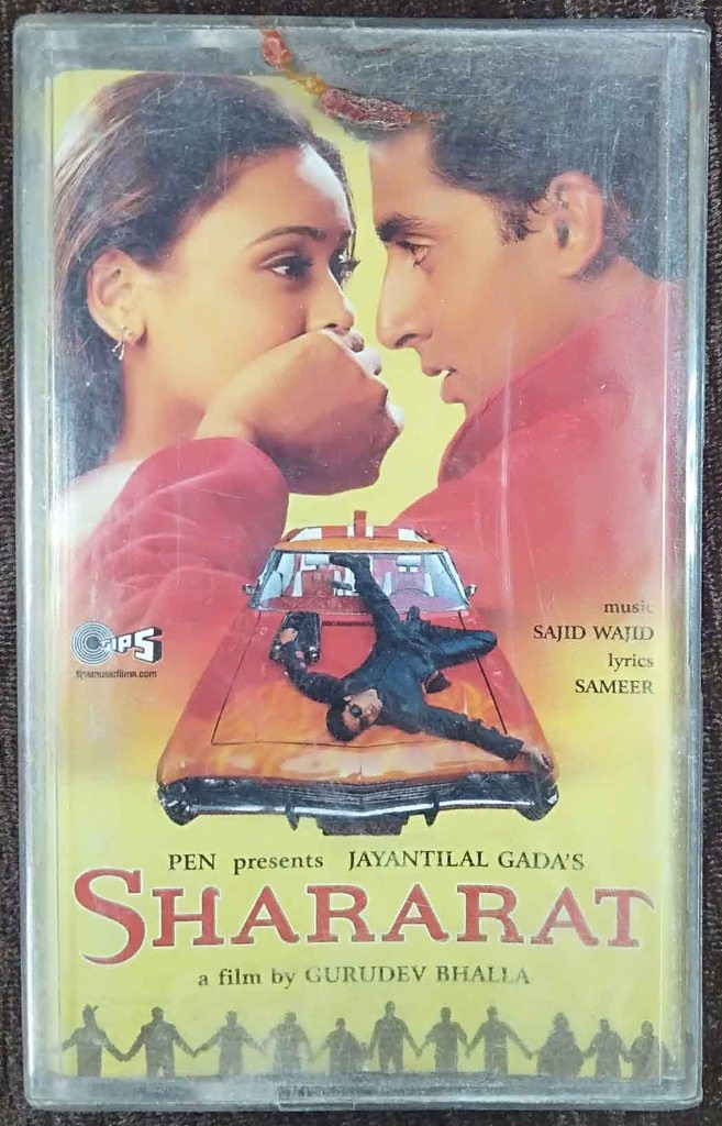 Shararat (2001) Sajid-Wajid Pre-Owned TIPS Audio Cassette
