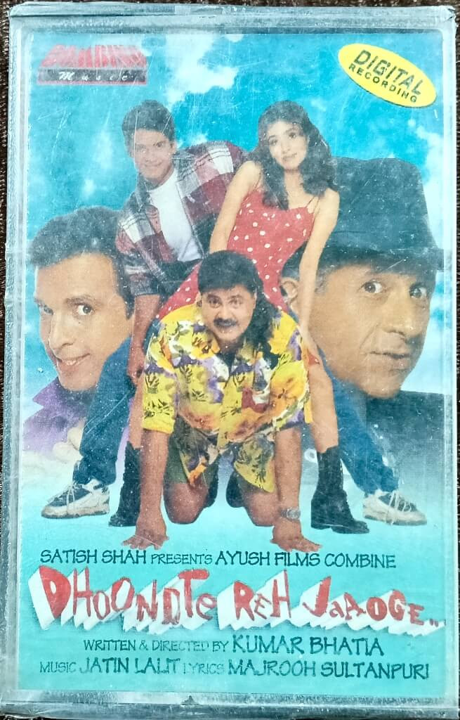 Dhoondte Reh Jaaoge (1998) Jatin-Lalit Pre-Owned Bombino Music Audio Cassette