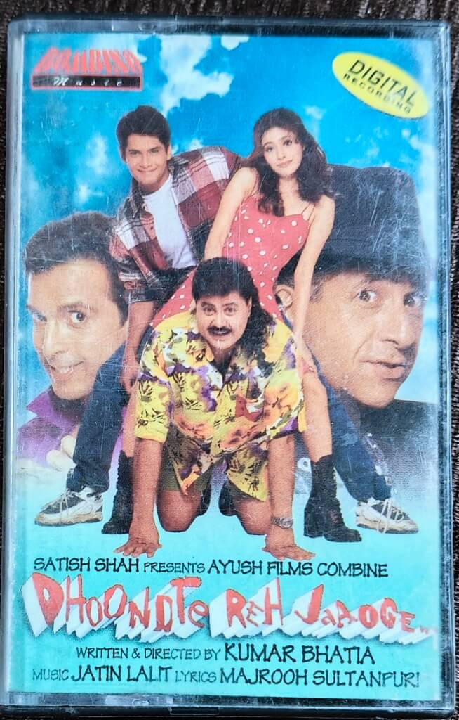 Dhoondte Reh Jaaoge (1998) Jatin-Lalit Pre-Owned Bombino Music Audio Cassette