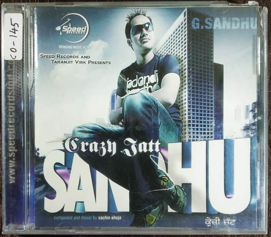Crazy Jatt Sachin Ahuja Pre-Owned Speed Records, C&P Moviebox Records Audio CD