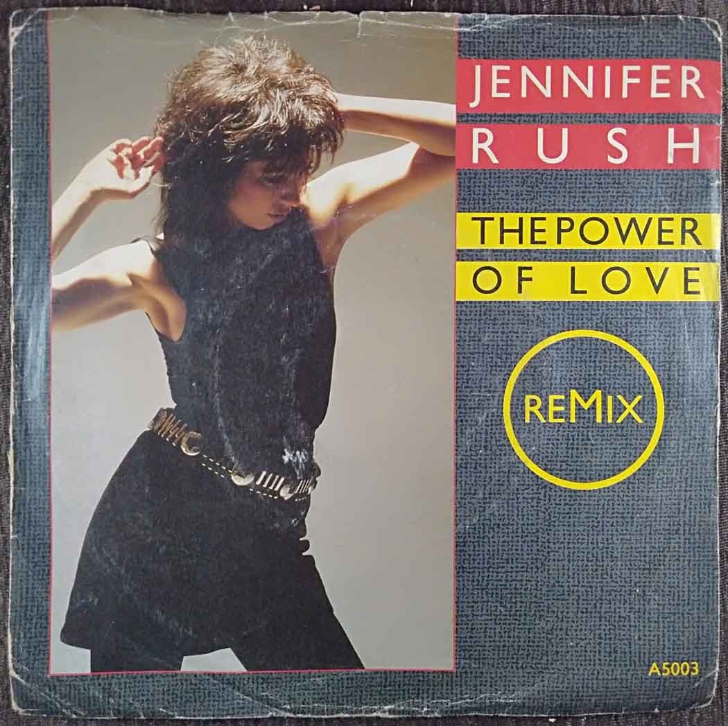Jennifer Rush – The Power Of Love (1984) Album Pre-Owned Vinyl, 7" Imported SP Record