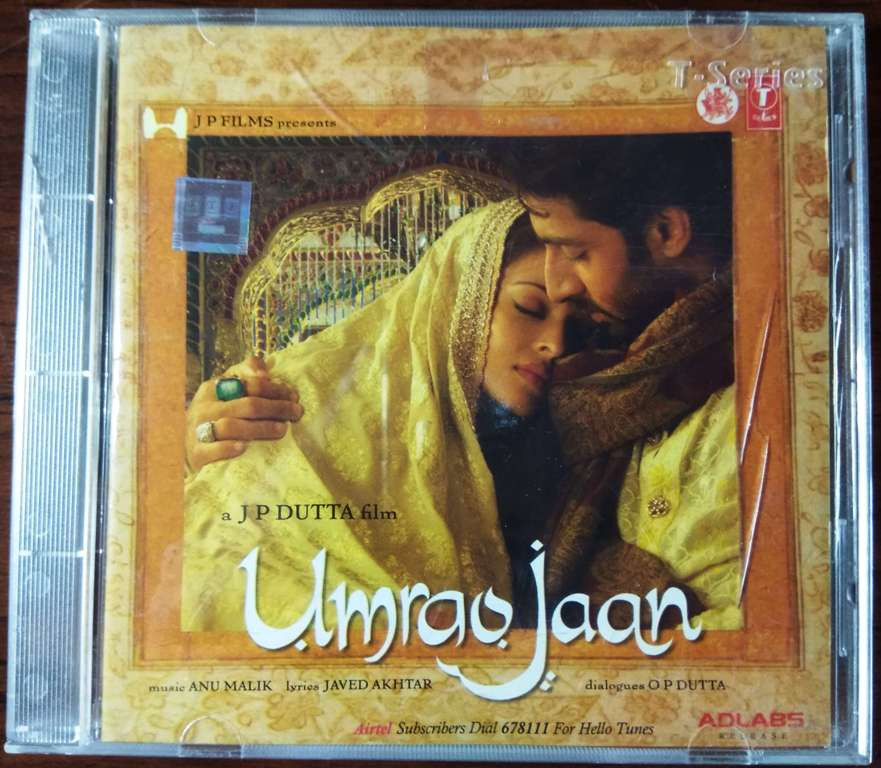Umrao Jaan (2006) Anu Malik Pre-Owned T-Series Audio CD