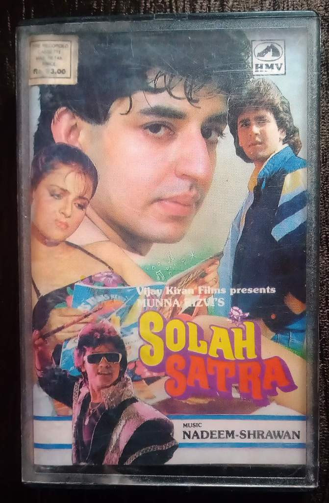 Solah Satra (1990) Nadeem-Shravan Pre-Owned HMV Audio Cassette