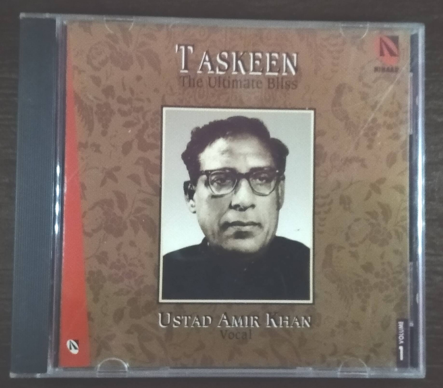 Amir Khan – Taskeen The Ultimate Bliss Volume 1 (1996) Pre-Owned Ninaad Audio CD