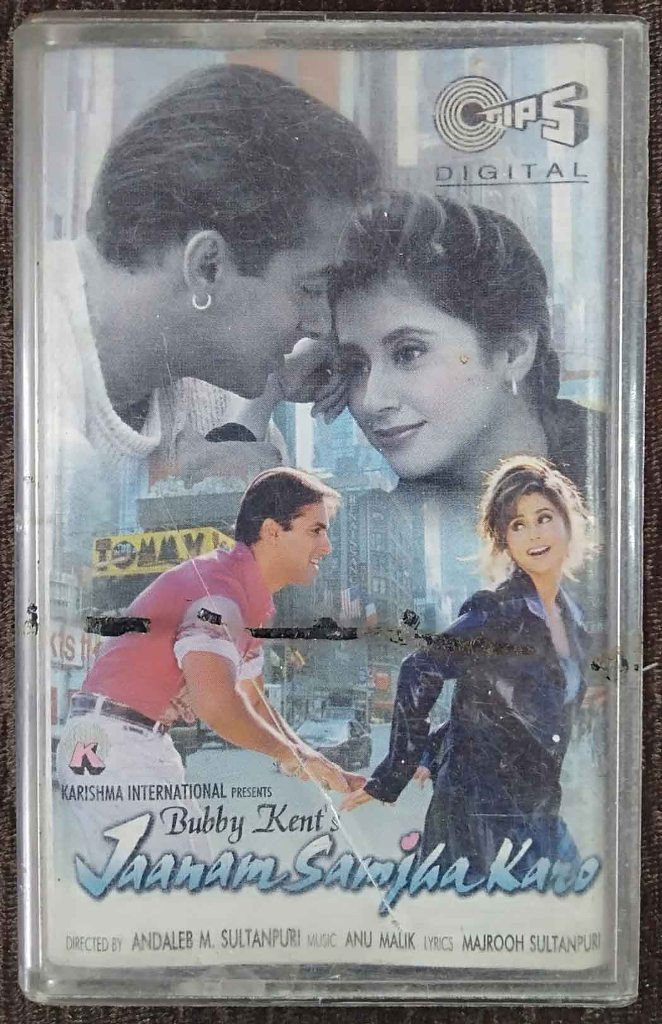 Jaanam Samjha Karo (1999) Anu Malik Pre-Owned TIPS Audio Cassette