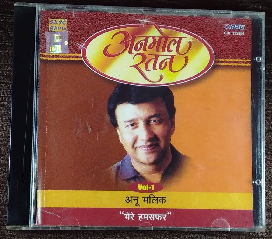 Anmol Ratan - Anu Malik - Mere Humsafar - Vol 1 (2003) Anu Malik Pre-Owned Sa Re Ga Ma, RPG Audio CD
