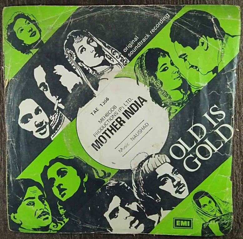Mother India (1957) Naushad Pre-Owned Vinyl, 7" EP Record
