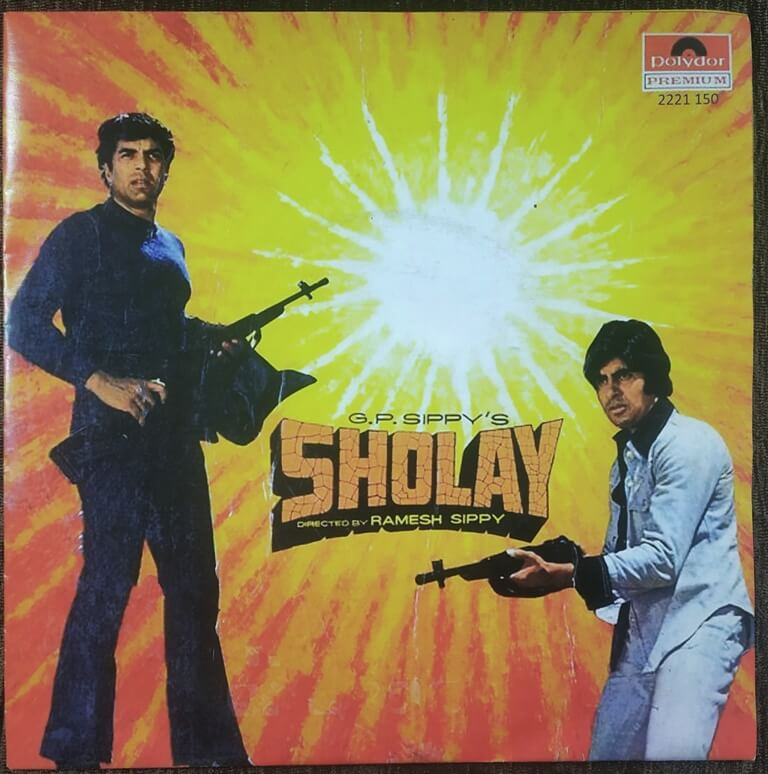 Sholay (1975) R.D. Burman Pre-Owned Vinyl, 7" EP Record