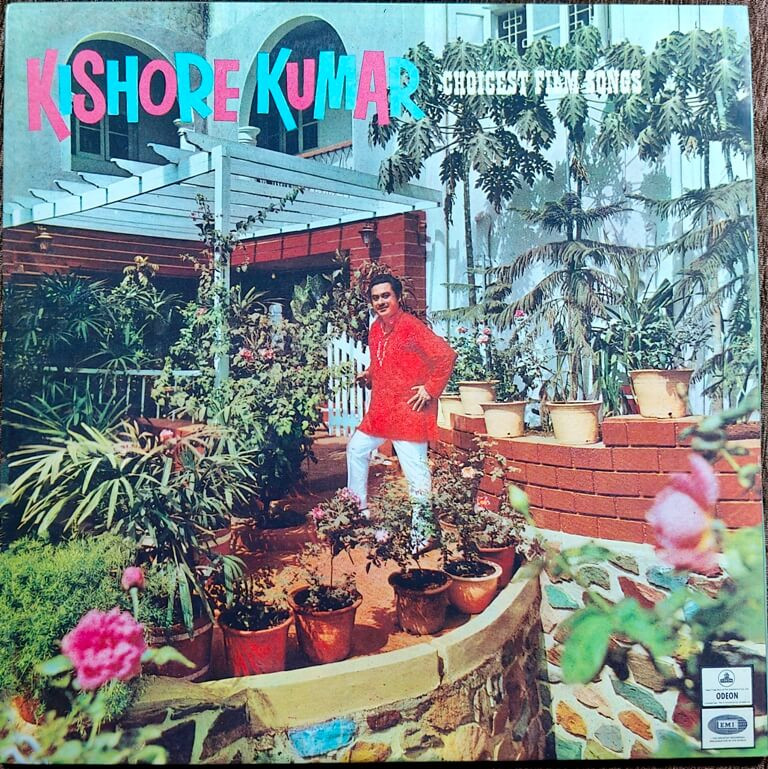 Kishore Kumar – Choicest Film Songs (1971) Bollywood OST Compilation Pre-Owned Vinyl, 12" Double Ring Odeon LP Record