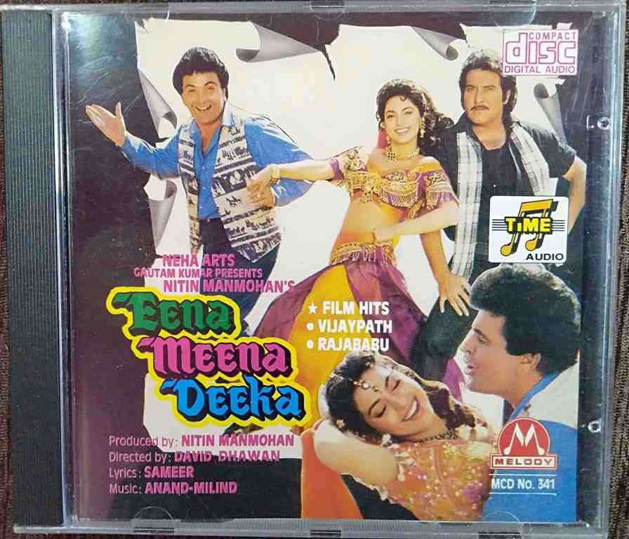 Eena Meena Deeka (1994) Anand-Milind Pre-Owned Melody, Time Audio Imported Audio CD