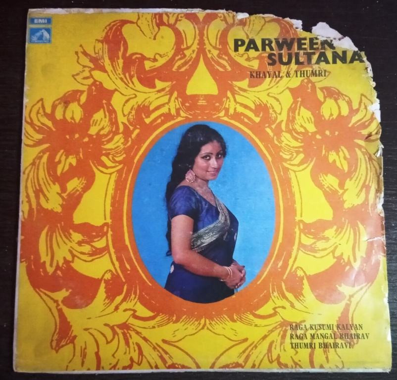 Parween Sultana – Khayal & Thumri (1973) Pre-Owned Vinyl, 12" LP Record