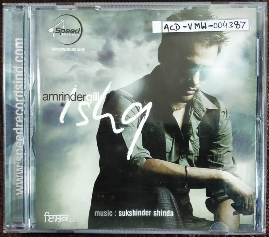 Amrinder Gill - Ishq (2009) Sukshinder Shinda Pre-Owned Speed Records Audio CD