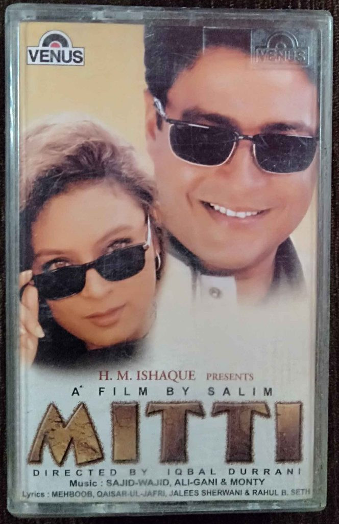 Mitti (2001) Sajid-Wajid, Ali-Gani & Monty Pre-Owned VENUS Audio Cassette