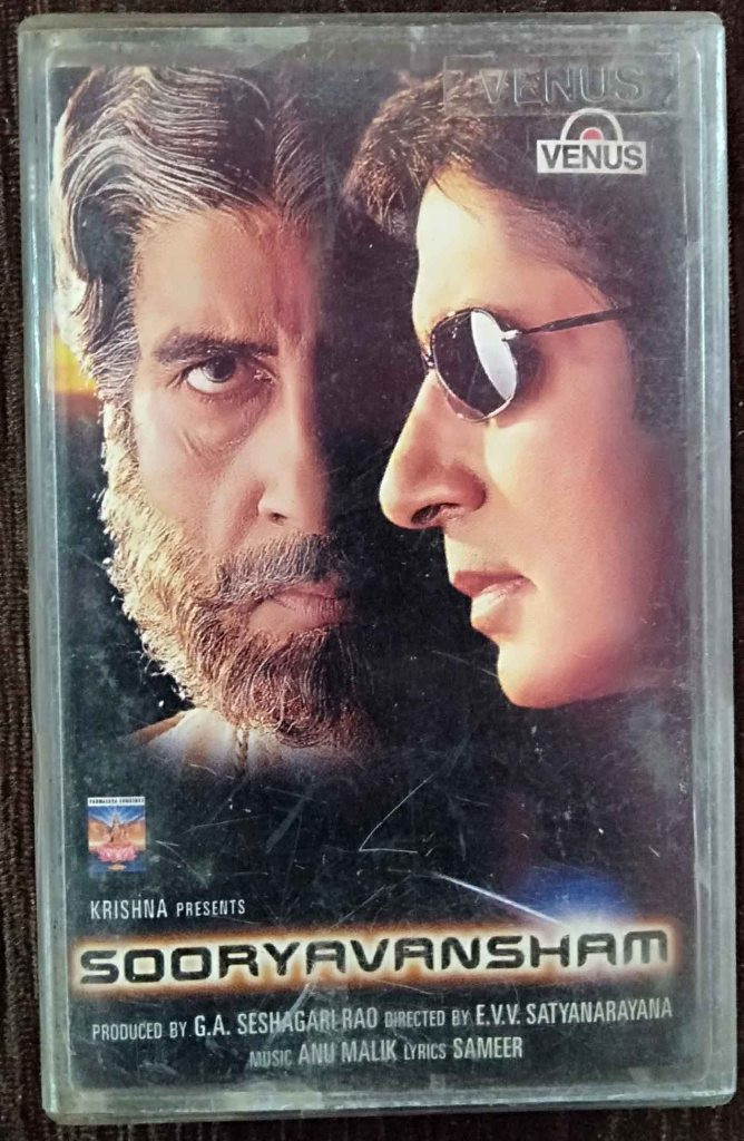 Sooryavansham (1999) Anu Malik Pre-Owned VENUS Audio Cassette
