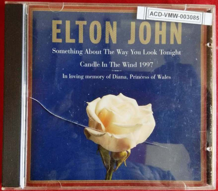 Elton John – Something About The Way You Look Tonight / Candle In The Wind 1997 (1997) Elton John Pre-Owned Rocket Imported Audio CD